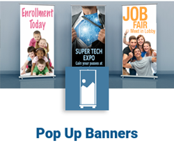 Pop-Up-Banners